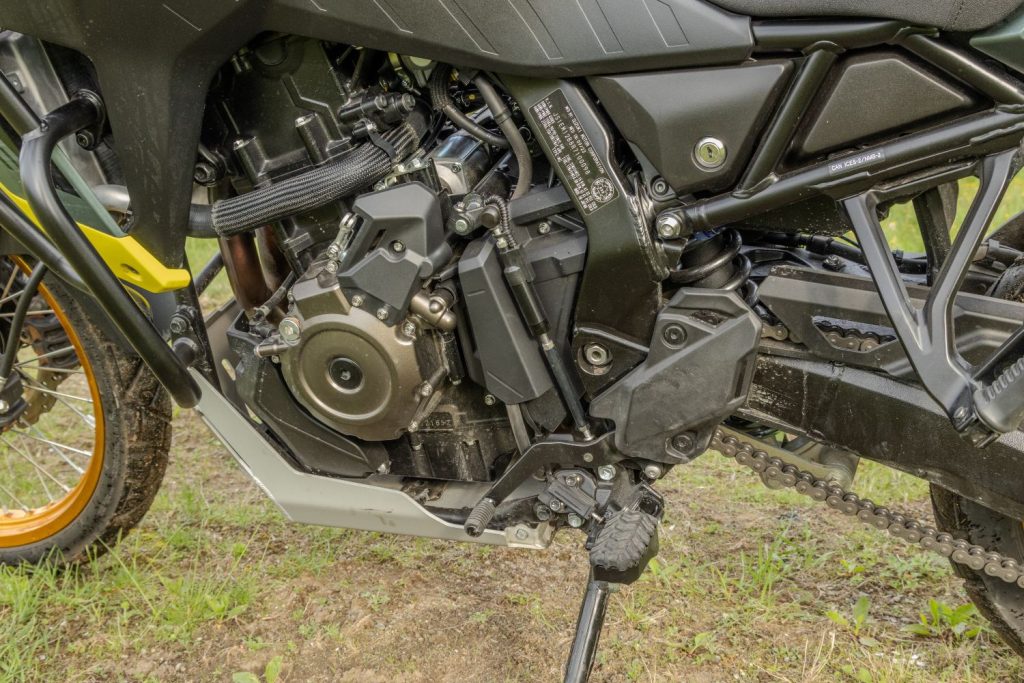 Essai routier de la Suzuki V-Strom 800DE 2024.