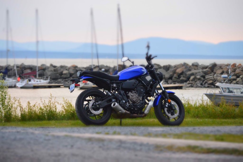 Essai de la Yamaha XSR700 2024