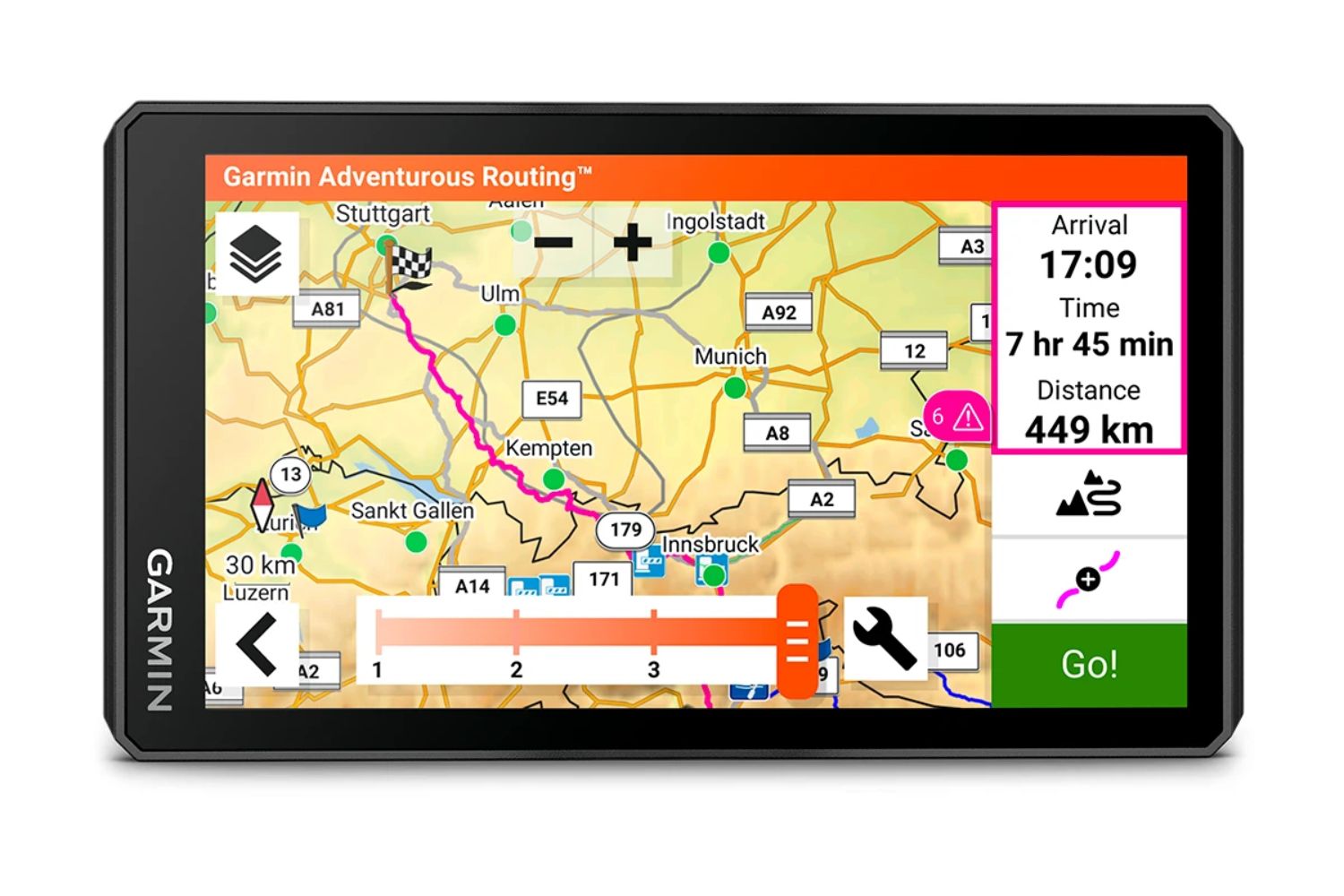 GPS ou tablette pour la navigation en moto